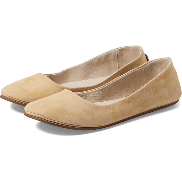 French Sole Shoes - French Sole FS/NY Sloop Ballet Flats in Nude Suede Women’s Size 6.5